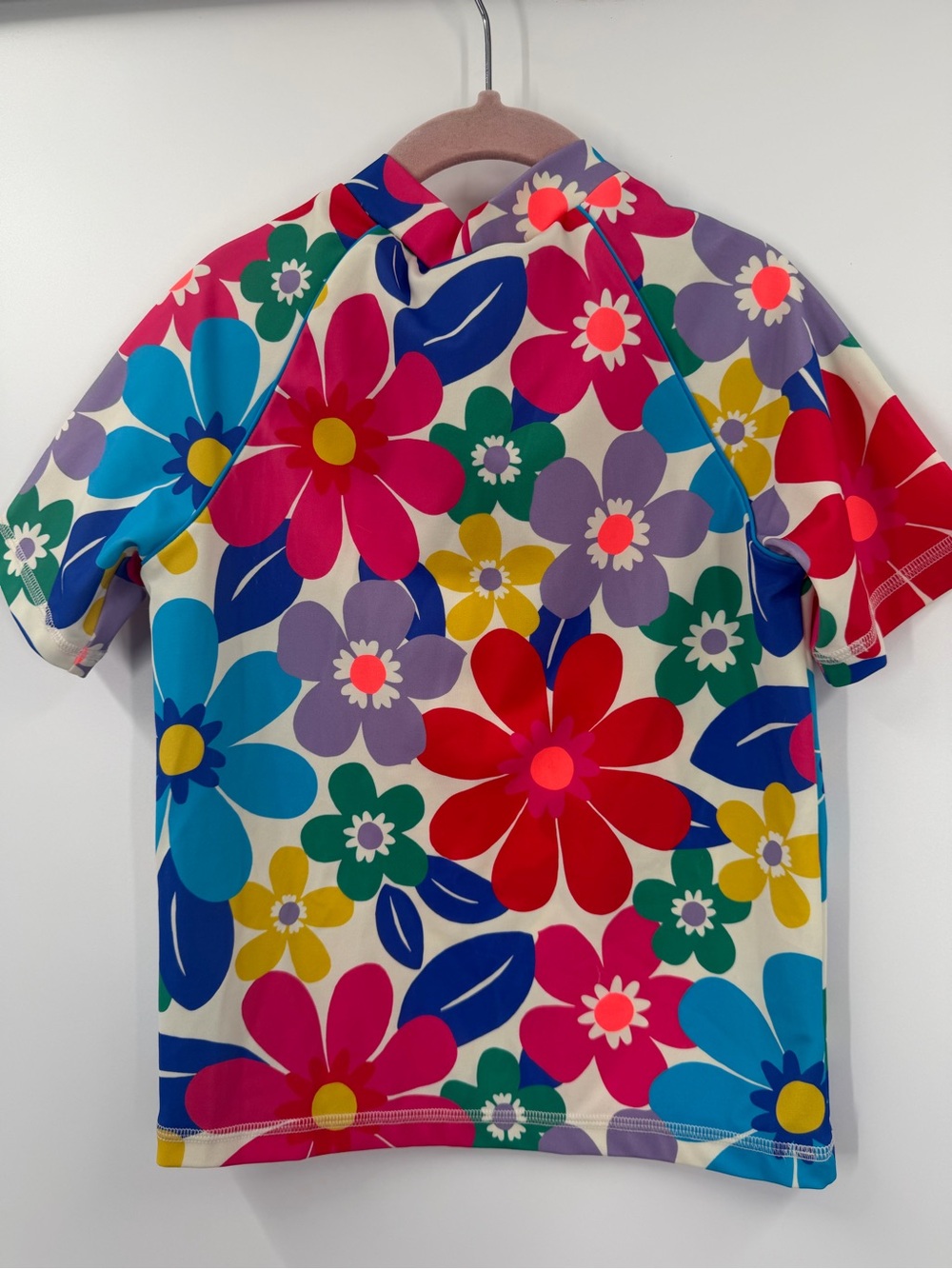 Mini Boden Floral Rashguard - Picture 5 of 5